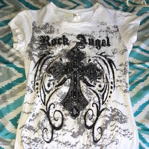Rock angel tee
